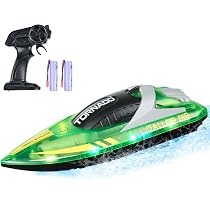 Cadeau Enfant Adulte Bateau Télécommandé Avec Caméra HD HOTUT - Transmission Temps Réel - Lumière LED - App Smartphone - Piscine/Lac Jouet Aquatique LED Application