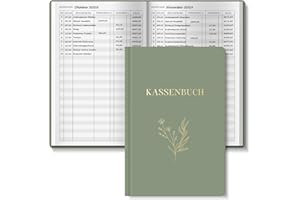 ‎BIROYAL BIROYAL Kassenbuch A5-120 Seiten Haushaltsbuch, Budget Planner & Kassenbücher - Einnahmen Ausgaben Buch - Haushaltsbuch zum Eintragen - Kassenbuch Kleinunternehmer- Ausgaben Tracker Finanzplaner