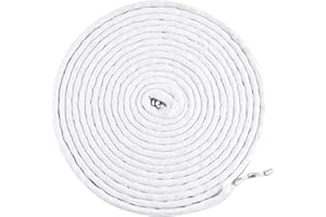 UPUPGO Bleiband für Gardinen 250g Bleiband Bleikordel Beschwerung 50g/M Gardinenbeschwerer Schwer Vorhänge Beschwere Schneidbar Bleiband 5M