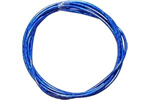 cyclingcolors Funda Cable Freno Bici Plástico con Acero Laminado Ciclismo Bicicleta Carretera MTB Mountain Bike Reparación 3 metros, Azul Láser