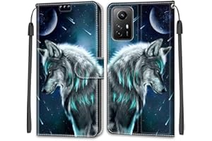 TOMYOU Cover per Xiaomi Redmi Note 12s 4G Custodia, Magnetica Flip Caso Cover Antiurto Portafoglio Custodia compatibile Xiaomi Redmi Note 12s 4G