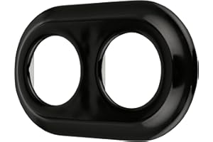 ADAKAT Porcelana retro ramka podwójna, seria PR1 czarna