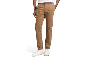 TOM TAILOR Denim Męskie Spodnie chinosy z paskiem