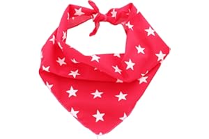 Pet Pooch Boutique Star Bandana para Perro, pequeño, Mediano, Rojo