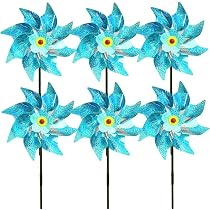Sonnenblume Windräder Outdoor – 3 Stück Dekorative Windmühlen Für Garten & Terrasse (rostfrei)