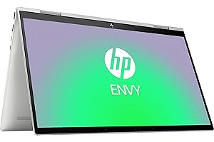 ‎HP HP ENVY x360 2-in-1 Laptop | 15,6" Multitouch-fähiger IPS QHD-Touchscreen | Intel Core i7-1255U | 16 GB DDR4 RAM | 512 GB SSD | NVIDIA GeForce RTX 2050 | Windows 11 Home | QWERTZ Tastatur | Silber
