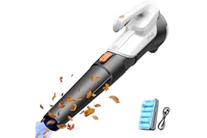 Litheli Soffiatore a Batteria,137 km/h, 604 m³/h, Raccogli Foglie da Giardino con Batteria 20V 2.0AH, Design Leggero,Doppia Velocità