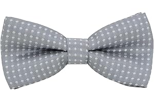 AUSUAYA Polka Dot Pre Tied Nœud papillon bébé ou enfant et enfant Clip sur Nœud papillon pour petit garçon Anniversaire Fête B-B-BT5