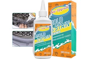 Sugemur Mould Remover, Large Capacity Mould Remover Gel, Household Mildew Removal, Mould and Mildew Cleaner for Toilet Washing Machine Seal Bathroom Kitchen Sink Tile Grout Stains