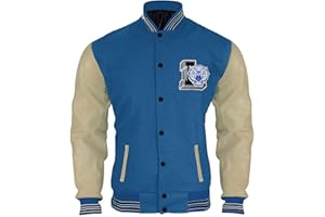 Aksah Fashion Men's 13 Reason Why Jacket | Liberty High School Tigers Letterman Varsity Jacket
