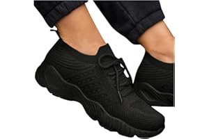 ‎FANNYFUNY Sportschuhe Damen Fitnessstudio Elegant Classic Weiss Hoch Trainingsschuhe Walkingschuhe Freizeitsportschuhe Plateau Shoes Frühling Meladen Turnschuhe Bequeme Leistungsstarke Wmshoes Sneakers Schuhe