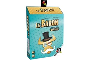 Gigamic - Le Baron - Un Jeu Six Qui Prend - Jeu de Cartes pour Toute la Famille avec Plus de rebondissements et de Fun - De 2 à 10 Joueurs - A partir de 8 Ans.