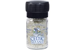 GROCERYCENTRE Celtic Sea Salt, Mini Salt Grinder, with Light Grey Celtic, 51 g