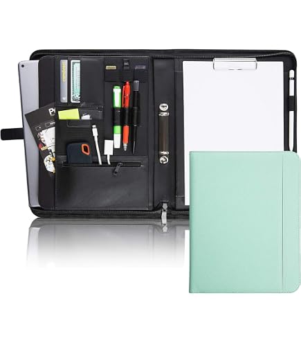 Porte-documents A4 Alassio Olbia - Nylon Anthracite - Compartiment Tablette, Bloc-notes, Anneaux - 36x28x5 Cm - 12