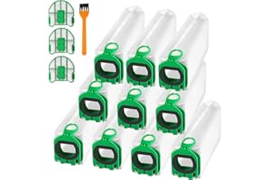 ETIEVORT 10 Stück Staubsaugerbeutel für Vorwerk Kobold VB100 VB 100 FP100 FP 100, Beutel Filtertüten für Kobold VB100 Akku-Staubsauger, Filtertüten Ersatz Staubbeutel für Kobold VB100 Akku-Staubsauger Beutel