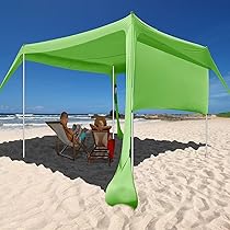 Tenda Da Spiaggia Portatile Zceplem - Ombrellone Antivento Con Borsa - Foto 5