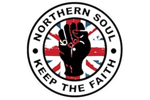 TRIBAL T-SHIRTS Northern Soul Keep the Faith DJ - Alfombrilla giratoria de vinilo
