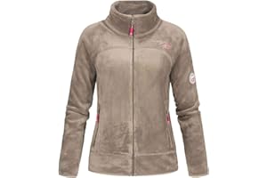 Geographical Norway Upaline Lady - Chaqueta Forro Polar Mujer Cremallera Otoño Invierno Primavera Ciente - Suéter Mujeres De Manga Larga De Piel Suave Aire Libre