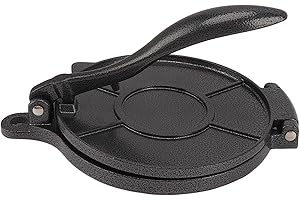 SXHLSELLER Prensa de Tortilla de Aleación de Aluminio, Máquina para Hacer Tortillas Manual, Prensa de Masa, Prensa de Tortilla de Harina, Prensa Rotis, Tortilla Pataconera para Hacer