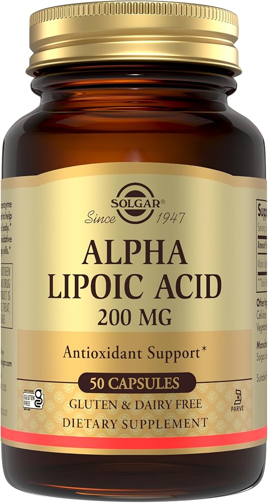 Solgar Alpha Lipoic Acid 200 mg 50 Kapsül