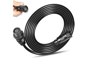 Bzumperyz 720106-1 EC M3 14W10 Transducer Extension Cable 14-pin Fit for Humminbird APEX XPLORE SOLIX and Onix Series Compatible with Built-in MEGA Imaging (10 Feet)