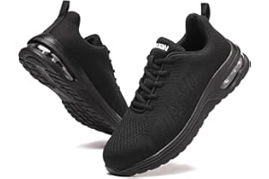 Furuian Chaussures de Sécurité Hommes Femmes Légère Basket de Securite Chaussures de Travail Homme Embout en Acier Bottes de Sécurité