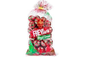 Frey Freylini Hazel Cream 480g - Balles de Chocolat au Lait Fourrées à la Crème de Noisettes - Sachet de Noël - Chocolat Suisse Certifié UTZ