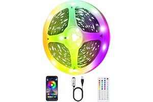 PSTAR Światła LED do telewizora, 4M USB TV taśma świetlna LED do monitora telewizyjnego 55-65" za oświetleniem RGB zmieniające kolor światła LED TV ze zdalną+sterowanie za pomocą aplikacji