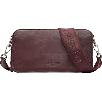 LIEBESKIND Berlin Borsa A Tracolla Donna Clarice Seas NOS – Pelle Naturale, Colore Purple E Roasted - 5