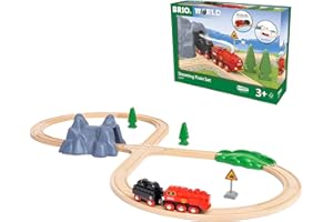 BRIO World - Circuit Locomotive à Piles à Vapeur - 36017