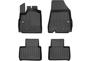 M MOTOS Tapis de Sol Caoutchouc pour Renault Arkana Depuis 2019 Améliorez Votre Confort de Voyage avec Le Tapis Noir antidérapant Auto 3D- Tapis Voiture Tous Temps pour Voiture, Protection Contre Les