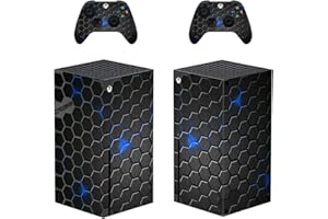 DolDer Skin Sticker/Slickwrap, Protective Skin for Xbox Series X Console and 2 Dualshock Controllers - 0743
