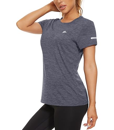 dames T-shirt Cara bordeauxrood