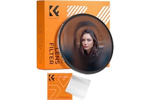 K&F Concept 82mm Filtre à Prisme Halo en Spirale Effet Spécial pour Objectif Appareil Photo