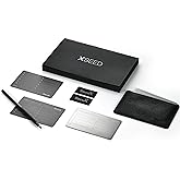 SecuX – XSEED - Sichere Bitcoin Wallet Crypto Seed Storage Stahlplatte - Kompatibel mit SecuX, Ledger Hardware Wallets