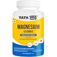 Tata 1mg Magnesium Glycinate Tablets |2000mg | High Absorption Chelated form for Muscle Recovery, Sleep & Nerve Health | 2000