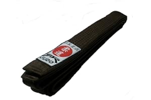 ‎BUDODRAKE Budodrake Judogürtel braun mit Judo-Label