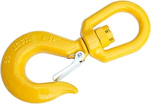 Pro-Lift Kettenhaken 5/16 Zoll Mit Schäkel - Geschmiedeter Stahlhaken Für Winden