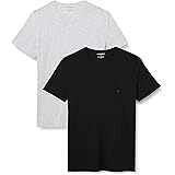 Emporio Armani Uomo 2-Pack Crew Neck T-Shirt Pure Cotton Maglietta a Maniche Corte