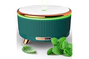 ‎JACK & ROSE Diffuser ätherische öle, 500ML Ultrasonic Duftöl Aroma Öle Diffuser, Air Diffuser Humidifier for Bedroom mit 7 Colours LED