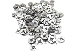 Kaiissa - Juego de 200 arandelas de 4 garras para placas de yeso extruidas aislantes y panel trasero fijo de 28 mm de diámetro