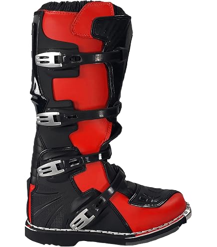Botas De Motocross Bogotto MX-6 - Talla 44, Color Azul/amarillo, Protección EN 13634