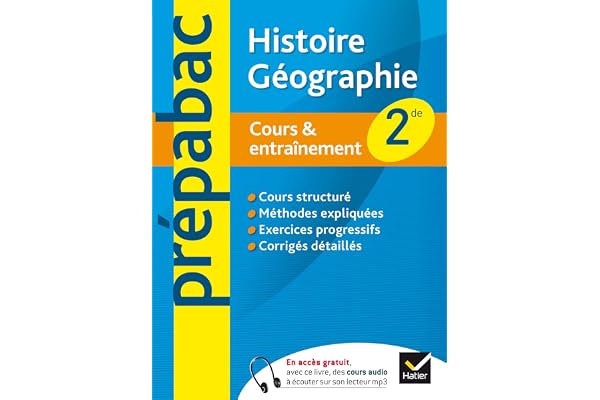 Histoire-Géographie 2e: Cours & entraînement