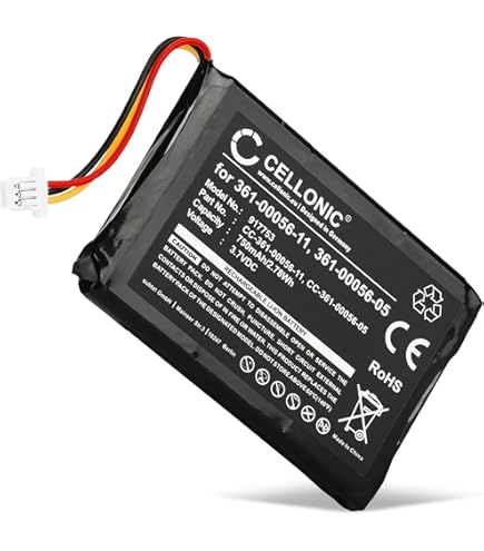 Batteria Li-Polymer Ricambio Per Garmin Nüvi 150/2460/2595/2660 – 1200 MAh – Sostituisce 361-00051-00