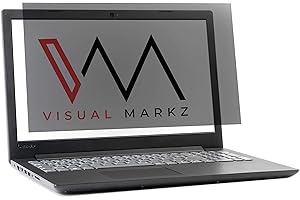 VISUAL MARKZ Laptop Privacy Filter | Notebook Blickschutzfilter 13.3“ | Anti-Spy Sichtschutzfilter | Privacy-Screen | Blickschutzfolie | Sichtschutzfolie | Abnehmbar | Wiederverwendbar | 13,3 Zoll