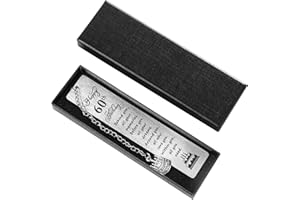 RIPEFUN Happy 60th Bookmark Birthday Gifts Inspirational Bookmarks with Gift Box for Women Men Best Friend Husband Wife Grandma Behind You All Your Memories Before You All Your Dreams