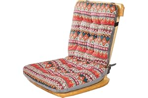 UWOBTN Cojin para Sillas con Respaldo, Cojines para sillas Comedor, Suave Cómodo Cojín de Silla, Oficina Cojines de Asiento para Interior/Exterior/Jardín/Cocina/Terraza(A1,33x42x45cm)