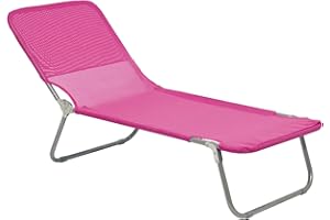 Haberkorn Kinderliege Kinder Gartenliege Sonnenliege pink 128 cm