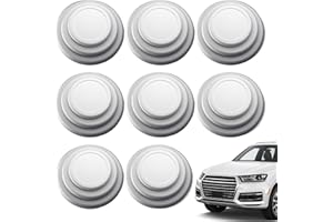 Rukjmqi 16x Car Door Shock Absorber, Car Door Shock Absorber Pads, Car Door Bumper Protection Pads, Car Door Shock Absorbing Gasket, Anti Collision Gasket, Car Door Slam Stopper 2.7x2.7x1cm