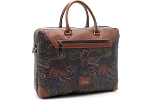 ALV by Alviero Martini - Cartella da lavoro No Borders in poliuretano per uomo